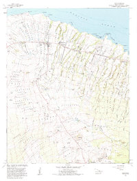 Hawi 1982 topographic map thumbnail