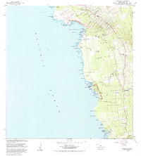 Honaunau 1982 topographic map thumbnail