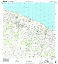 Honokaa 1995 topographic map thumbnail