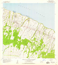 Honokaa 1957 topographic map thumbnail