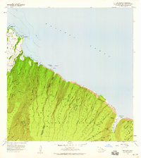 Honokane 1957 topographic map thumbnail