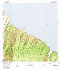Honokane 1982 topographic map thumbnail