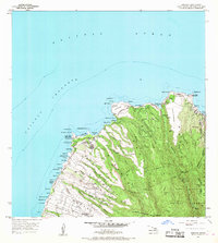 Honolua 1956 topographic map thumbnail