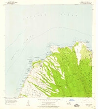 Honolua 1956 topographic map thumbnail