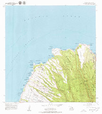 Honolua 1956 topographic map thumbnail