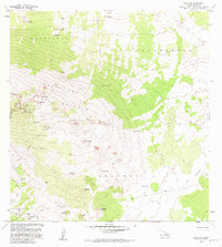 Hualalai 1982 topographic map thumbnail
