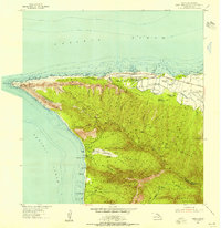 Kaena 1954 topographic map thumbnail
