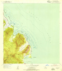 Kahana 1954 topographic map thumbnail