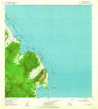 Kahana 1954 topographic map thumbnail
