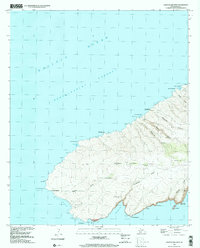 Kahoolawe West topographic map thumbnail