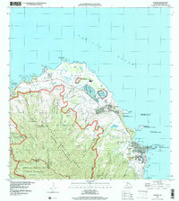 Kahuku 1998 topographic map thumbnail