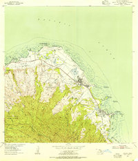 Kahuku 1954 topographic map thumbnail