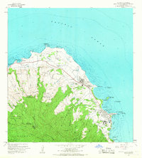 Kahuku 1965 topographic map thumbnail