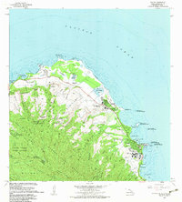 Kahuku 1983 topographic map thumbnail