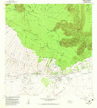 Kamuela 1982 topographic map thumbnail