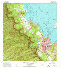Kaneohe 1968 topographic map thumbnail