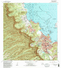 Kaneohe 1983 topographic map thumbnail