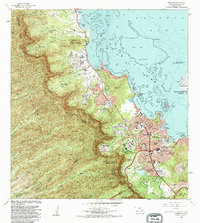 Kaneohe 1983 topographic map thumbnail