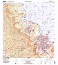 Kaneohe 1998 topographic map thumbnail