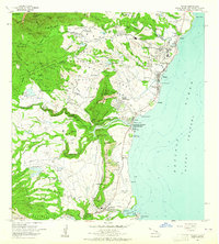 Kapaa 1963 topographic map thumbnail