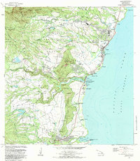 Kapaa 1983 topographic map thumbnail