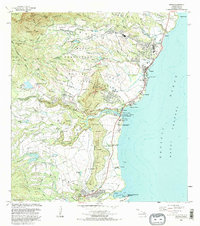 Kapaa 1983 topographic map thumbnail