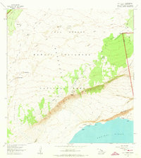 Kau Desert 1963 topographic map thumbnail