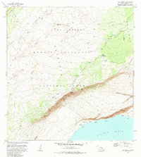Kau Desert 1981 topographic map thumbnail