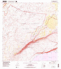 Kau Desert 1995 topographic map thumbnail