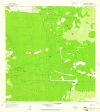 Kaunene 1960 topographic map thumbnail