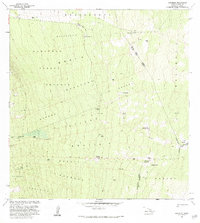 Kaunene 1982 topographic map thumbnail