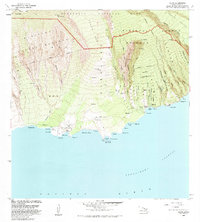 Kaupo 1983 topographic map thumbnail