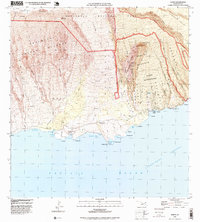 Kaupo 1996 topographic map thumbnail