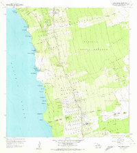 Kealakekua 1960 topographic map thumbnail