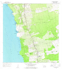 Kealakekua 1960 topographic map thumbnail