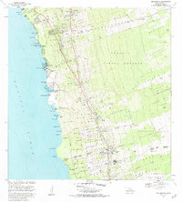 Kealakekua 1982 topographic map thumbnail