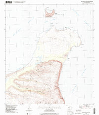 Keanauhi Valley topographic map thumbnail
