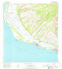 Kekaha 1963 topographic map thumbnail