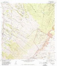 Kilohana 1983 topographic map thumbnail
