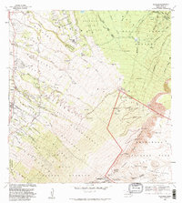 Kilohana 1983 topographic map thumbnail