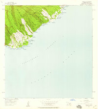 Kipahulu 1957 topographic map thumbnail