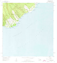 Kipahulu 1957 topographic map thumbnail