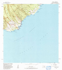 Kipahulu 1983 topographic map thumbnail