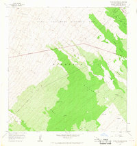 Kipuka Pakekake 1966 topographic map thumbnail
