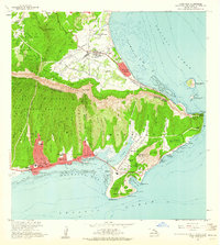 Koko Head 1959 topographic map thumbnail
