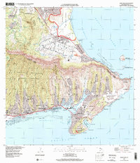 Koko Head 1999 topographic map thumbnail