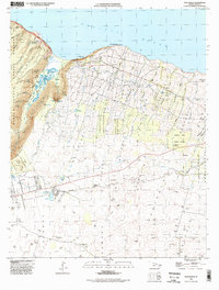 Kukuihaele 1995 topographic map thumbnail