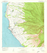 Lahaina 1956 topographic map thumbnail