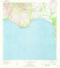 Maalaea 1954 topographic map thumbnail