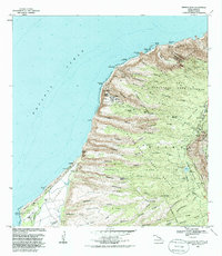 Makaha Point 1983 topographic map thumbnail